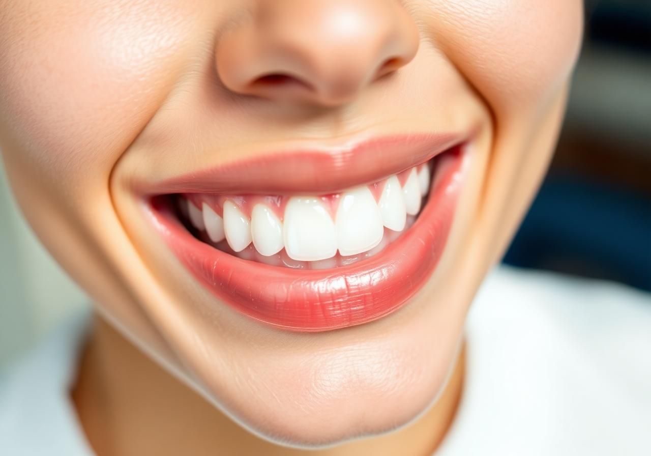 Bright healthy smile